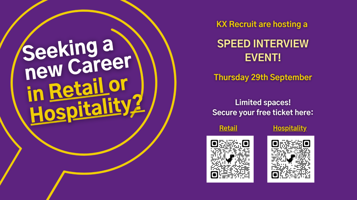 KX Recruit Speed Interview Event on Thursday 29th September! Image